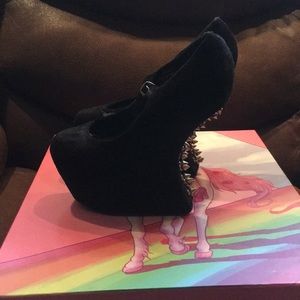 Jeffrey Campbell spiked boots